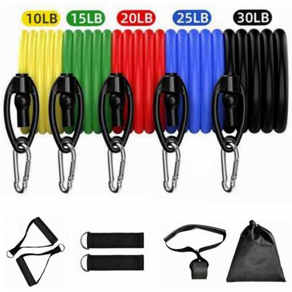 resistance bands 11pcs latex set training exercises yoga tubes pull rope rubber expander elastic band fitness workout equipment
resistance bands 11pcs latex set training exercises yoga tubes pull rope rubber expander elastic band fitness workout equipment