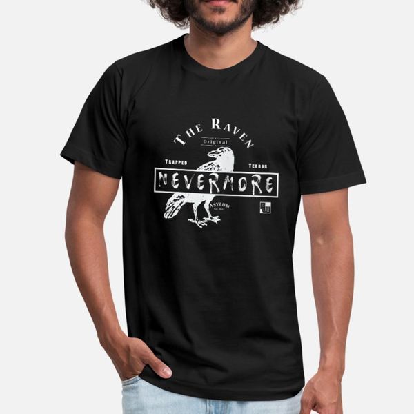 the raven asylum white print t shirt men create tee shirt o neck unique gift authentic summer style normal shirt
the raven asylum white print t shirt men create tee shirt o neck unique gift authentic summer style normal shirt