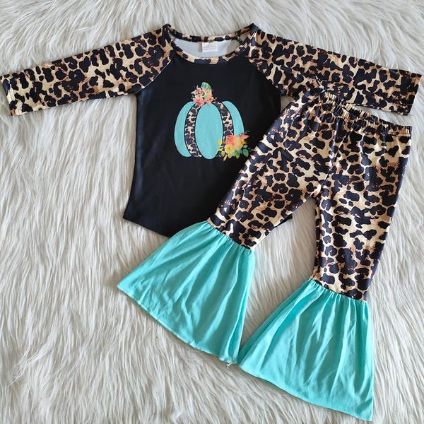 new design kids girls clothes fall outfits halloween clothes pumpkin toddler baby girls clothes set leopard bell bottom outfits, White
new design kids girls clothes fall outfits halloween clothes pumpkin toddler baby girls clothes set leopard bell bottom outfits, White