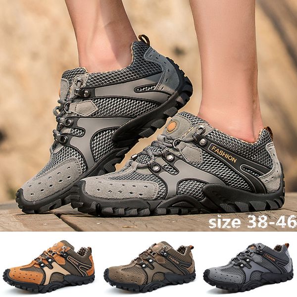 men hiking camping shoes non-slip mountain climbing sneakers fashion walking shoes lace up jogging sneakers
men hiking camping shoes non-slip mountain climbing sneakers fashion walking shoes lace up jogging sneakers