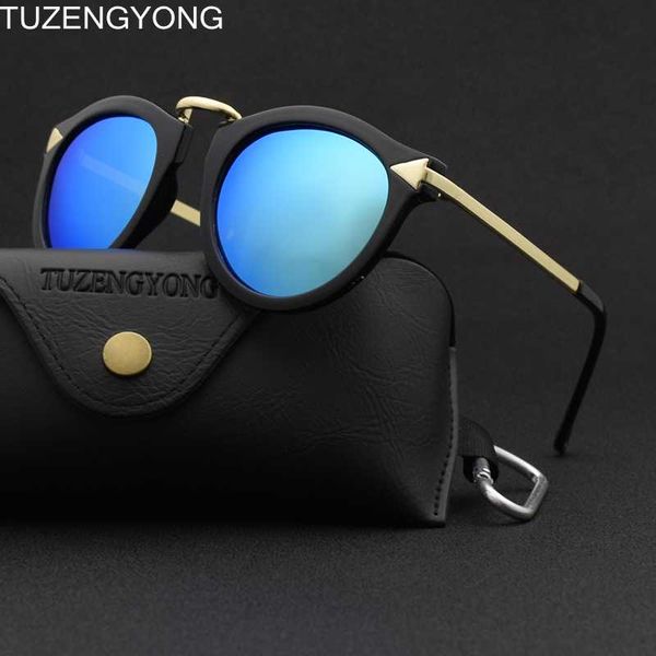 tuzengyong fashion women sunglasses polarized uv400 vintage round sun glasses feminino gafas de sol with case 1406, White;black
tuzengyong fashion women sunglasses polarized uv400 vintage round sun glasses feminino gafas de sol with case 1406, White;black