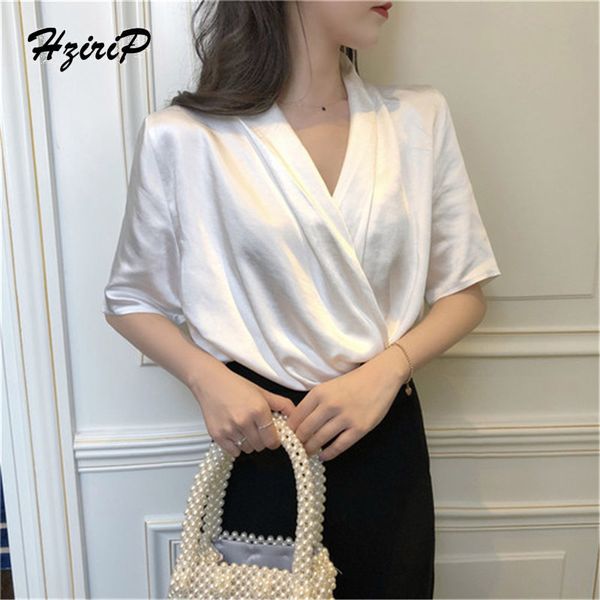 women's blouses & shirts hzirip 2021 women solid white office work female elegant silk satin long sleeve loose party blouse top
women's blouses & shirts hzirip 2021 women solid white office work female elegant silk satin long sleeve loose party blouse top