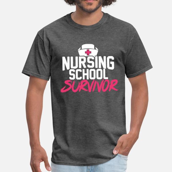 nursing school survivor t shirt men character tee shirt round neck leisure interesting basic spring normal shirt
nursing school survivor t shirt men character tee shirt round neck leisure interesting basic spring normal shirt