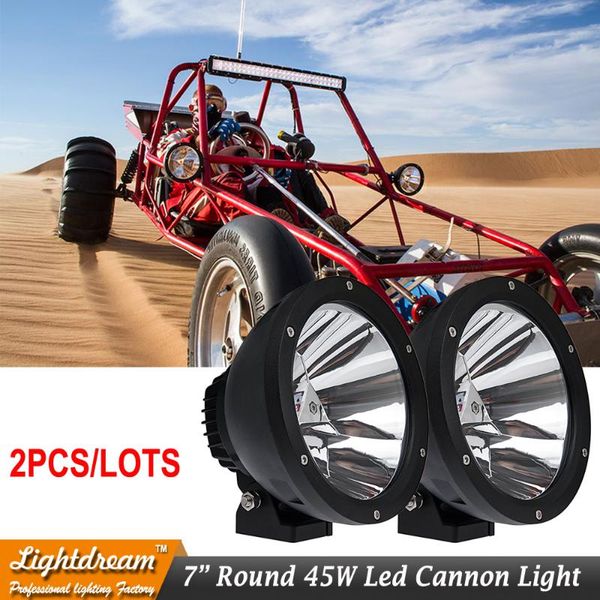 6.7 inch 45w round spot led work light off road led external light driving lamp super bright fog for cabin ute suv atv x2
6.7 inch 45w round spot led work light off road led external light driving lamp super bright fog for cabin ute suv atv x2