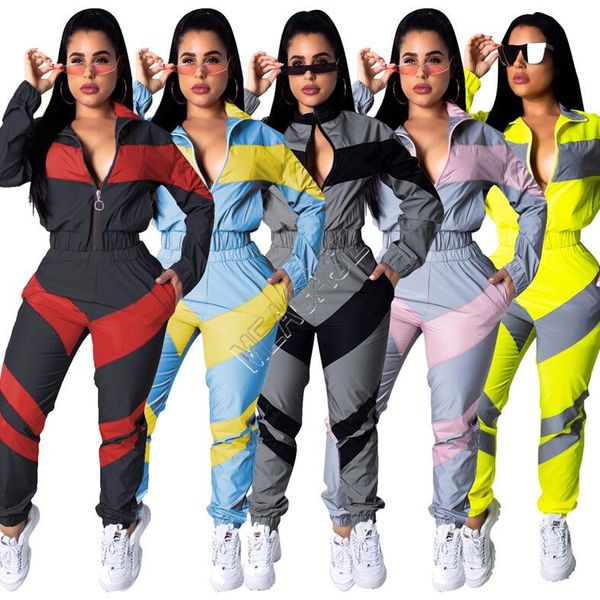 2020 women winter jacket and pants two piece outfit autumn tracksuit color match patchwork sportswear crop coat zipper clothes d82404, White
2020 women winter jacket and pants two piece outfit autumn tracksuit color match patchwork sportswear crop coat zipper clothes d82404, White