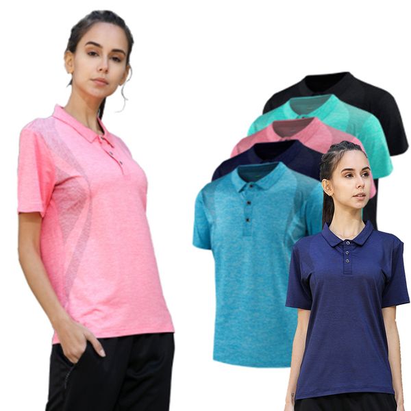 women yoga shirts high elastic slim workout sports t shirt quick dry running gym fitness breathable yoga sports golf polo, White;red
women yoga shirts high elastic slim workout sports t shirt quick dry running gym fitness breathable yoga sports golf polo, White;red