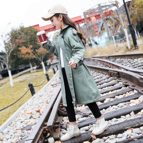 2020 spring autumn new kids girls jackets solid children windbreaker casual coat teen girls fashion trench coats with belt w448, Blue;gray
2020 spring autumn new kids girls jackets solid children windbreaker casual coat teen girls fashion trench coats with belt w448, Blue;gray