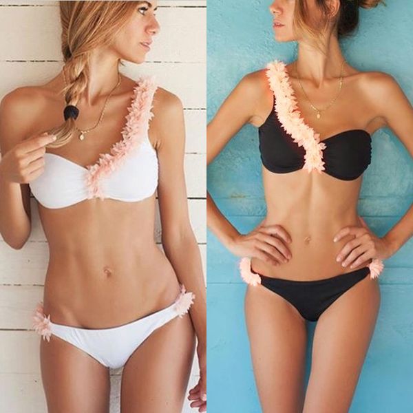 riseado push up bikinis set swimwear women swimsuits bathing suit women halter biquini leaf print beach wear bikini 2020, White;black
riseado push up bikinis set swimwear women swimsuits bathing suit women halter biquini leaf print beach wear bikini 2020, White;black