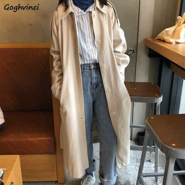 trench coat women solid simple long korean style turn-down collar leisure students all-match streetwear womens elegant chic new, Tan;black
trench coat women solid simple long korean style turn-down collar leisure students all-match streetwear womens elegant chic new, Tan;black