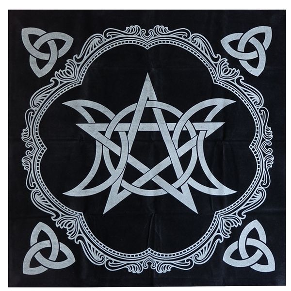 49 cm pagan altar triple astrology tarot tablecloth board game mysterious prints
49 cm pagan altar triple astrology tarot tablecloth board game mysterious prints