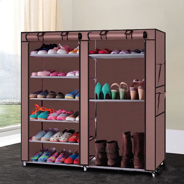 double shoe boot closet rack shelf storage organizer cabinet portable- 9 layer shoes storage holder non woven fabric anti dust rack us stock
double shoe boot closet rack shelf storage organizer cabinet portable- 9 layer shoes storage holder non woven fabric anti dust rack us stock