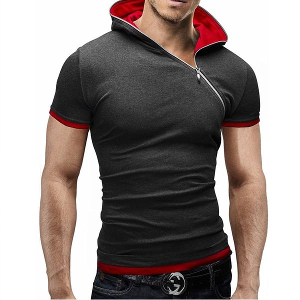 новые моды стиль для мужчин с коротким рукавом толстовка активный косой zipper толстовки для мужчин лето hoodie shirt
новые моды стиль для мужчин с коротким рукавом толстовка активный косой zipper толстовки для мужчин лето hoodie shirt