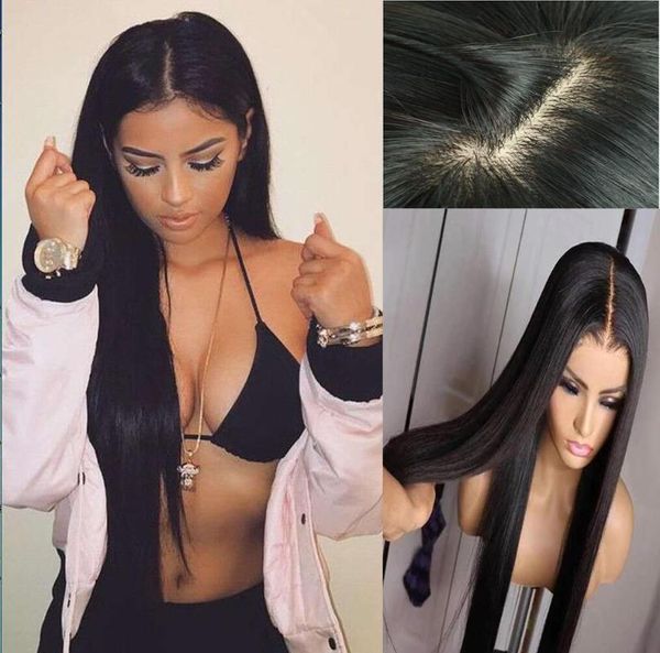 lace wigs 250% density 4*4 silk base human hair wig silky straight front 5*5pu peruvian remy natural preplucked 34', Black;brown
lace wigs 250% density 4*4 silk base human hair wig silky straight front 5*5pu peruvian remy natural preplucked 34', Black;brown