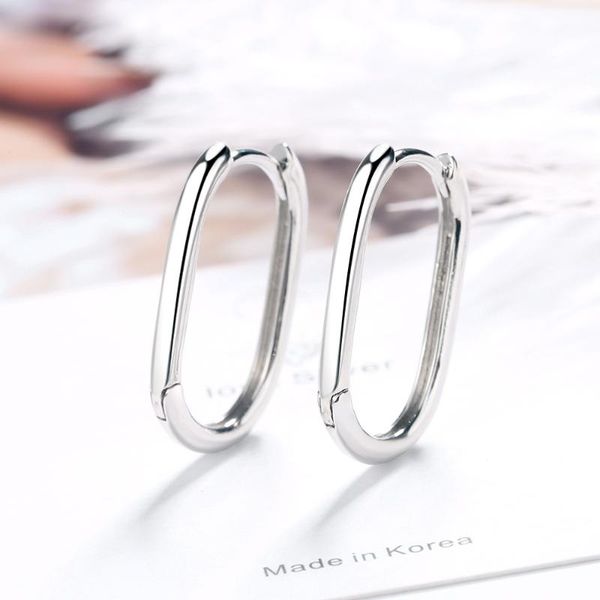 hoop & huggie 100% 925 silver female earring korean fashion minimalism delicate gold oval earrings fine jewelry for girls gifts, Golden;silver
hoop & huggie 100% 925 silver female earring korean fashion minimalism delicate gold oval earrings fine jewelry for girls gifts, Golden;silver