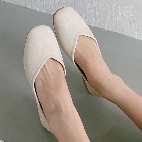 vintage solid shallow grandam shoes for women ballerina moccasins women shoes loafers square toe soft bottom ballet flats 2020, Black
vintage solid shallow grandam shoes for women ballerina moccasins women shoes loafers square toe soft bottom ballet flats 2020, Black