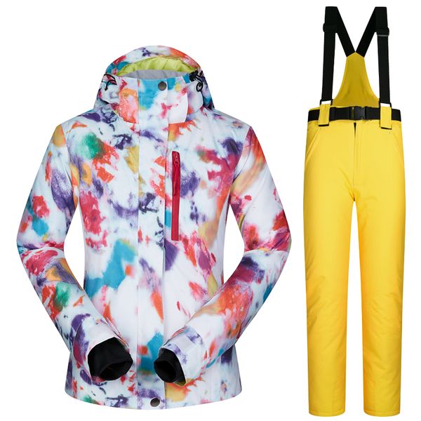 super warm women ski suit snowboard jacket pant winter clothing trouser windproof waterproof thicken hooded female sport wear
super warm women ski suit snowboard jacket pant winter clothing trouser windproof waterproof thicken hooded female sport wear