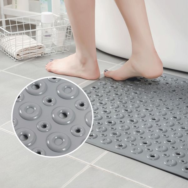 bath mats drainable pvc soft bathroom carpet with suction cup anti slip on the floor home accessories
bath mats drainable pvc soft bathroom carpet with suction cup anti slip on the floor home accessories