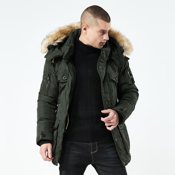 winter warm removable hooded coat mid length cotton coat men's jacket man cotton coat factory direct sales, Black
winter warm removable hooded coat mid length cotton coat men's jacket man cotton coat factory direct sales, Black