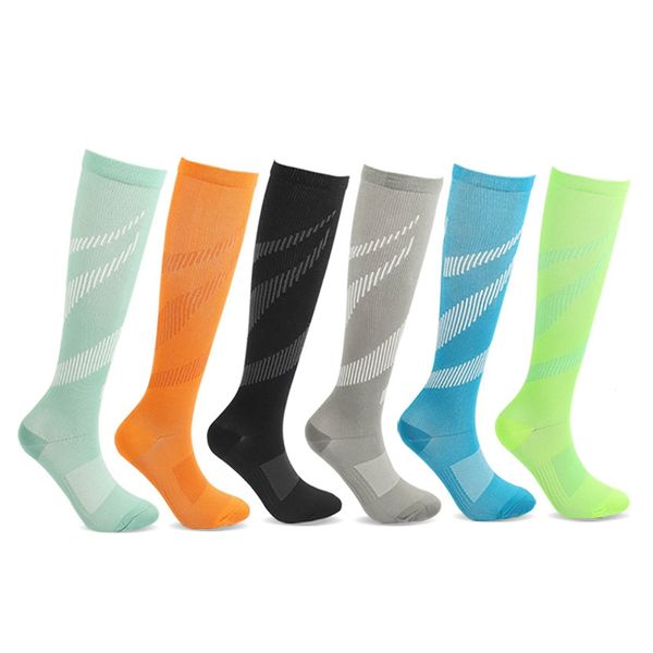 running compression socks grain racing pressure run compress long nylon socks women men knee high sport stockings multi color, Black
running compression socks grain racing pressure run compress long nylon socks women men knee high sport stockings multi color, Black