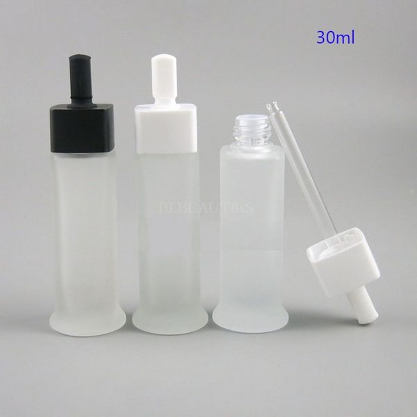 50pcs/lot 30ml square frosted glass dropper bottle empty clear essential oil bottles with black & white lids
50pcs/lot 30ml square frosted glass dropper bottle empty clear essential oil bottles with black & white lids