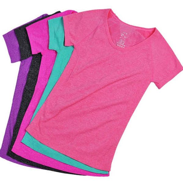 high stretch slim fit yoga shirts women sport t shirt gym fitness shirt running t-shirts female sports cloth short sleeve, White;red
high stretch slim fit yoga shirts women sport t shirt gym fitness shirt running t-shirts female sports cloth short sleeve, White;red