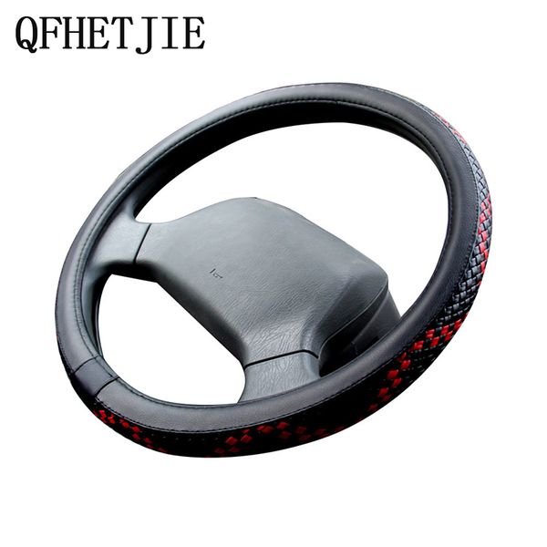 car steering wheel cover for 36 38 40 42 45 47 50 cm wheel cover color woven leather car accessories
car steering wheel cover for 36 38 40 42 45 47 50 cm wheel cover color woven leather car accessories