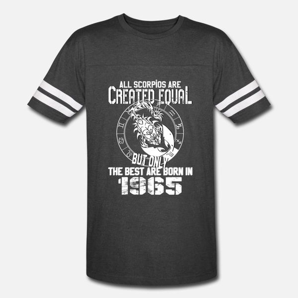 scorpio scorpios are born in 1965 t shirt men designing short sleeve crew neck trend interesting fashion spring unique shirt
scorpio scorpios are born in 1965 t shirt men designing short sleeve crew neck trend interesting fashion spring unique shirt
