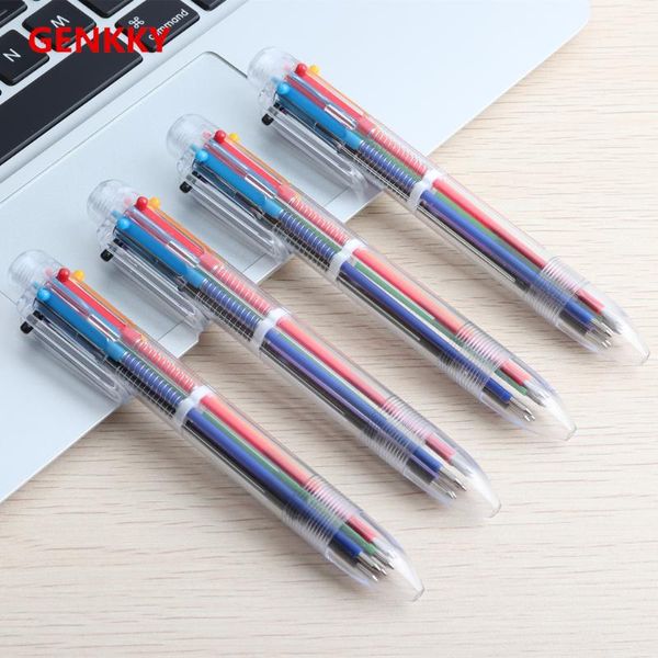 ballpoint pens 10pcs multicolor pen lovely oil stationery press six color for student children office & school supply, Blue;orange
ballpoint pens 10pcs multicolor pen lovely oil stationery press six color for student children office & school supply, Blue;orange