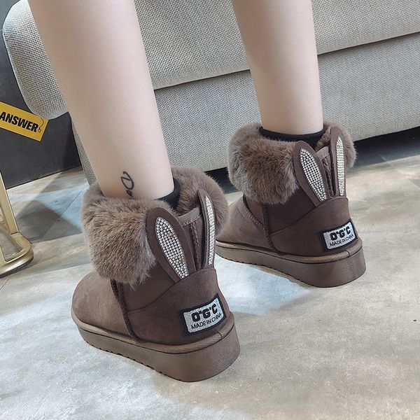 2020 cute animal slip on women winter boots ankle black brown flats socofy ladies furry boots woman scarpe enkellaars dames
2020 cute animal slip on women winter boots ankle black brown flats socofy ladies furry boots woman scarpe enkellaars dames
