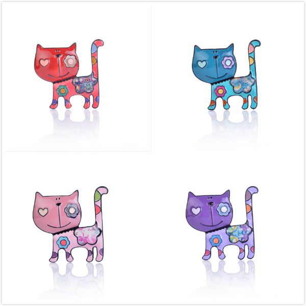 brooch of enamel cat brooch pins men women's alloy animal love brooches for suits dress banquet brooch gift fashion jewelry pins, Gray
brooch of enamel cat brooch pins men women's alloy animal love brooches for suits dress banquet brooch gift fashion jewelry pins, Gray