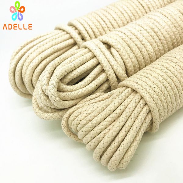 yarn 4/5/6/8mm*25m braided waxed cotton rope thick strong stretch flagpole pulley line clothes bondage, Black;white
yarn 4/5/6/8mm*25m braided waxed cotton rope thick strong stretch flagpole pulley line clothes bondage, Black;white