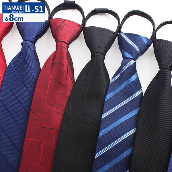 men's women's zipper neck ties no need to hit business suit 8cm professional dark blue black stripe one easy to pull the groom wed, Blue;purple
men's women's zipper neck ties no need to hit business suit 8cm professional dark blue black stripe one easy to pull the groom wed, Blue;purple