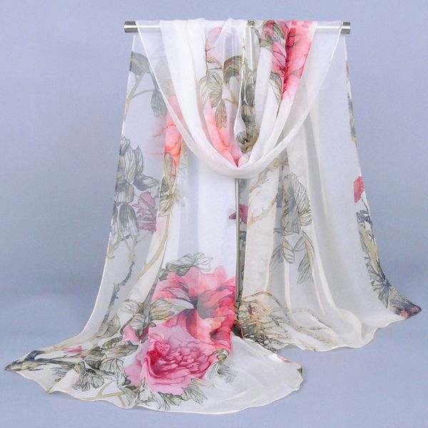 2020 new scarf chiffon peony printing scarf women flower silk long shawl foulard femme fashion head women shawl, Blue;gray
2020 new scarf chiffon peony printing scarf women flower silk long shawl foulard femme fashion head women shawl, Blue;gray