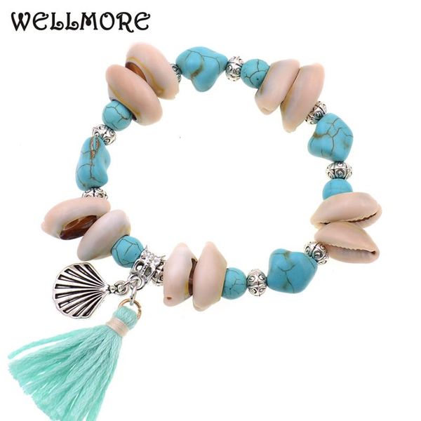 wellmore 8mm natural stone beads bracelets shell beaded bracelets for women bohemian bracelet drop shipping wholesale, Red;blue
wellmore 8mm natural stone beads bracelets shell beaded bracelets for women bohemian bracelet drop shipping wholesale, Red;blue
