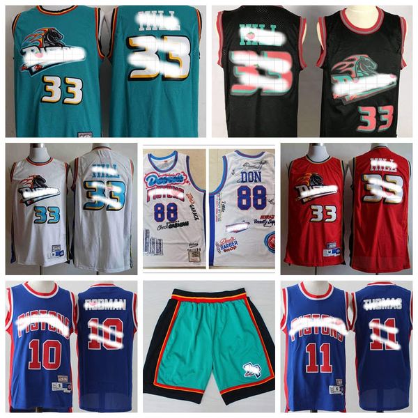 33 grant hill 11 isiah thomas detroit pistons men mitchell & ness 1998-99 swingman basketball jersey, Black;red
33 grant hill 11 isiah thomas detroit pistons men mitchell & ness 1998-99 swingman basketball jersey, Black;red