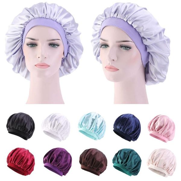 12 colors sleeping hat night sleep cap hair care satin bonnet caps nightcap for women men cap beanies wide band casual, Blue;gray
12 colors sleeping hat night sleep cap hair care satin bonnet caps nightcap for women men cap beanies wide band casual, Blue;gray