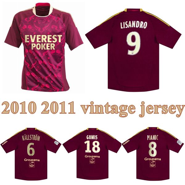 2010 2011 lyon retro soccer jersey 10 11 lyonnais lisandro gourcuff gomis pjanic lacazette toulalan vintage classic football shirt, Black;yellow
2010 2011 lyon retro soccer jersey 10 11 lyonnais lisandro gourcuff gomis pjanic lacazette toulalan vintage classic football shirt, Black;yellow