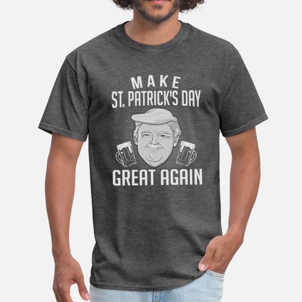 make st patrick's day great again t shirt men customized tee shirt round collar outfit interesting building summer style slim shirt
make st patrick's day great again t shirt men customized tee shirt round collar outfit interesting building summer style slim shirt