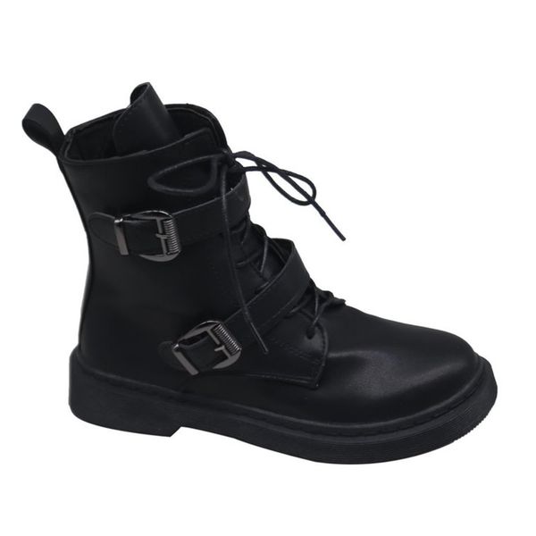 women's leather boots woman lace-up mid-heel boots fall 2020 pu waterproof and wear-resistant fashion, Black
women's leather boots woman lace-up mid-heel boots fall 2020 pu waterproof and wear-resistant fashion, Black