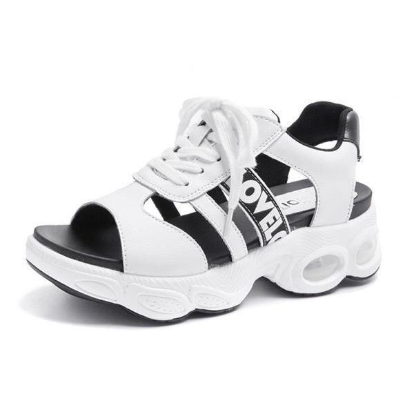 100% genuine leather shoes women sandals flat platform shoes sweet ladies summer sneakers height increasing 5cm yx2420, Black
100% genuine leather shoes women sandals flat platform shoes sweet ladies summer sneakers height increasing 5cm yx2420, Black