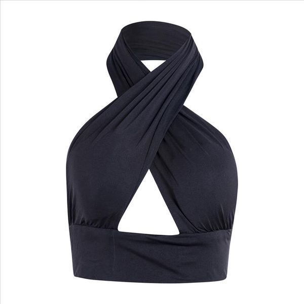 женщины strappy cross over front cut out холтер шеи без рукавов backless crop top бинты vest summer sexy топы одежда женская s xl, White
женщины strappy cross over front cut out холтер шеи без рукавов backless crop top бинты vest summer sexy топы одежда женская s xl, White