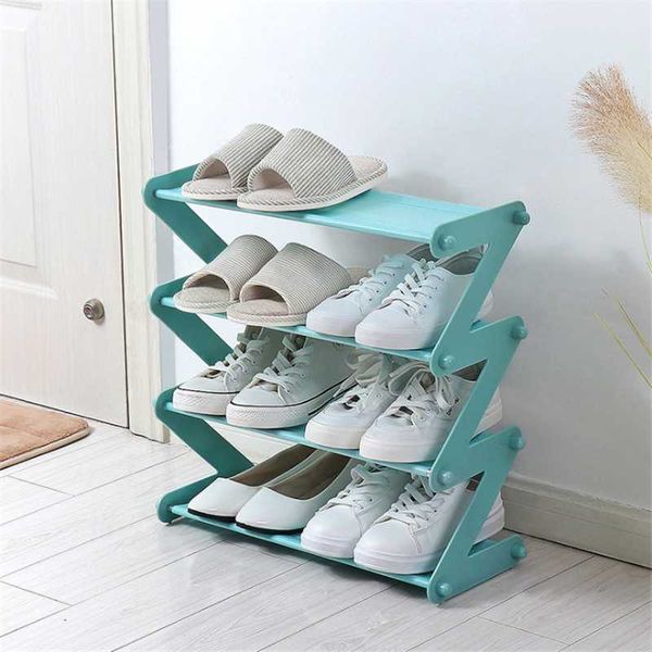 simple assembled shoe rack stainless steel storage shelf for shoes book sundries dorm room bedroom z shape shoe stand organizer
simple assembled shoe rack stainless steel storage shelf for shoes book sundries dorm room bedroom z shape shoe stand organizer