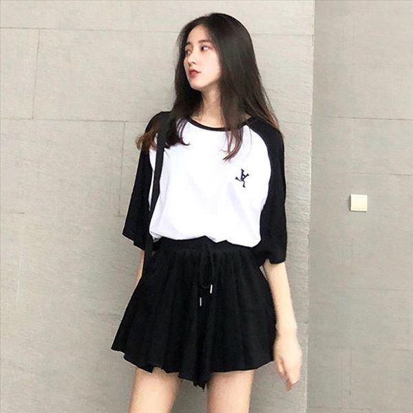 2 шт шорты женские костюмы лоскутное harajuku t shirt женщины повседневная сыпучие удобные футболки женские узелок шорты лето g3, Gray
2 шт шорты женские костюмы лоскутное harajuku t shirt женщины повседневная сыпучие удобные футболки женские узелок шорты лето g3, Gray