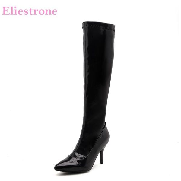 brand new winter глянцевый белый красный женщины knee high pole dance boots sexy супер пятки леди обувь ab822 plus большой размер 10 32 45 4, Black
brand new winter глянцевый белый красный женщины knee high pole dance boots sexy супер пятки леди обувь ab822 plus большой размер 10 32 45 4, Black