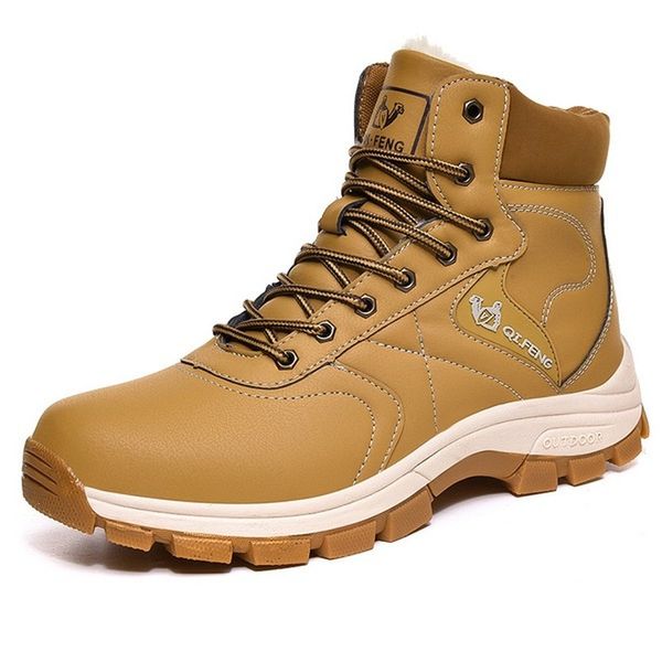 men boots winter man shoes outdoor ankle boots men snow plush keep warm footwear lace-up casual trendy hunting, Black
men boots winter man shoes outdoor ankle boots men snow plush keep warm footwear lace-up casual trendy hunting, Black