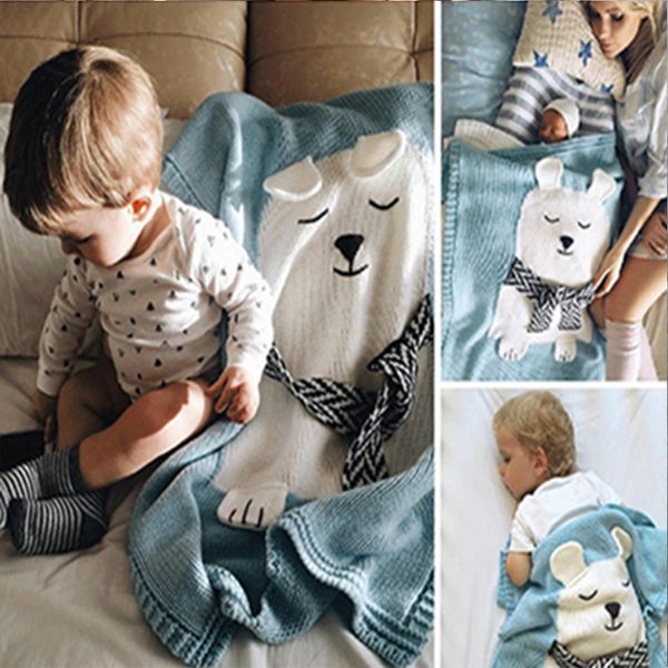 baby blanket white bear animals pattern blanket soft warm wool swaddle kids bath towel play mat infant stroller blankets
baby blanket white bear animals pattern blanket soft warm wool swaddle kids bath towel play mat infant stroller blankets