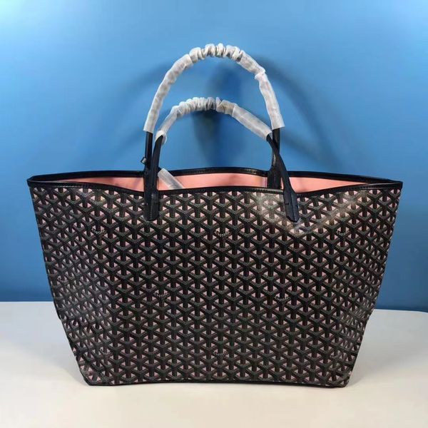 2021 brand new paris style fashion goy sait lou clair voie tote bag coated canvas & leather tote large goyyard in, Black
2021 brand new paris style fashion goy sait lou clair voie tote bag coated canvas & leather tote large goyyard in, Black