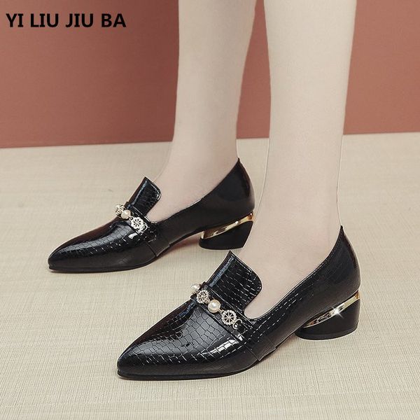 women pumps mid heels women shoes classics pointed toe platform shallow slip on thin heels office dress shoes woman mujer, Black
women pumps mid heels women shoes classics pointed toe platform shallow slip on thin heels office dress shoes woman mujer, Black