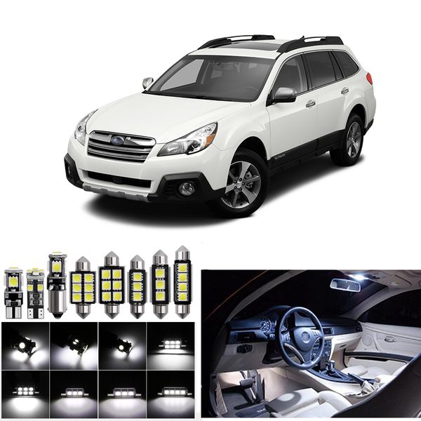 10pcs white car led light bulbs interior package kit for2010 2011 2012 outback map dome trunk door license plate lamp car
10pcs white car led light bulbs interior package kit for2010 2011 2012 outback map dome trunk door license plate lamp car