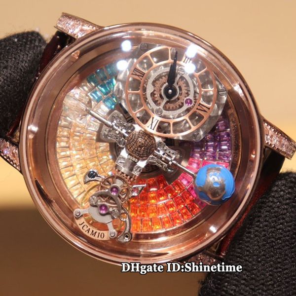 New Static version EPIC X CHRONO CR7 Skeleton Astronomical Roulette Tourbillon Rainbow Diamond Dial Swiss Quartz Mens Watch Designer Watches
New Static version EPIC X CHRONO CR7 Skeleton Astronomical Roulette Tourbillon Rainbow Diamond Dial Swiss Quartz Mens Watch Designer Watches